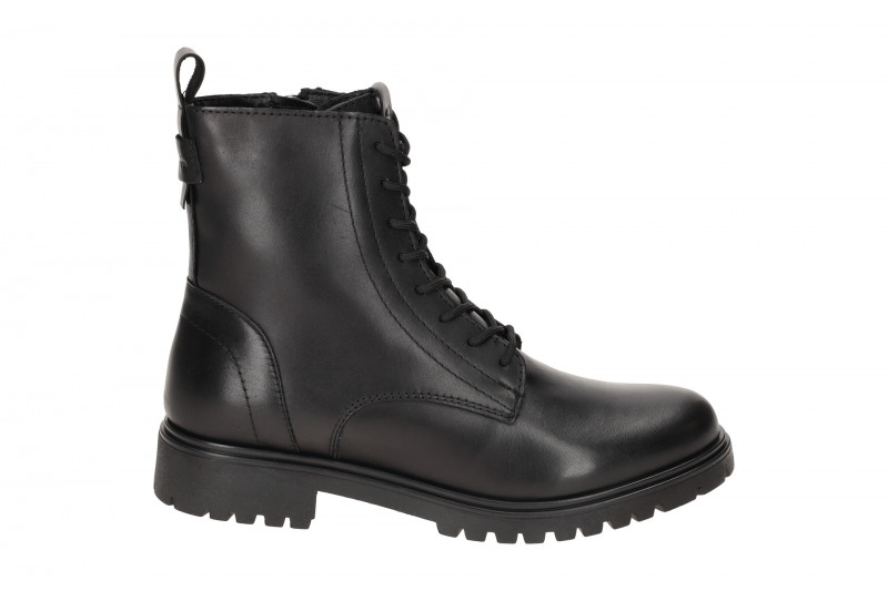 Tamaris Stiefel Boots schwarz Glattleder 25402