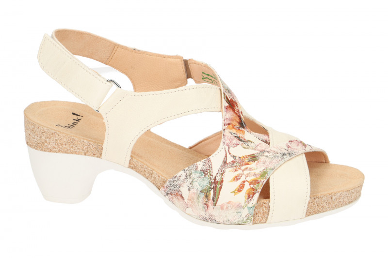 Think Traudi Sandale weiß effekt 4-84574-94