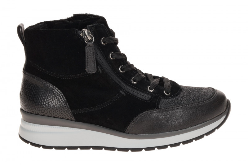 Gabor Schuhe Stiefel schwarz K-Weite Hallux Stretch 8043.02.001