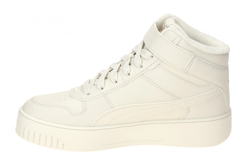 Puma Carina Street WTR Mid Sneaker creme-weiß Damen Sport 398050