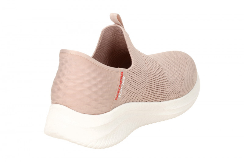 Skechers Ultra Flex Slipper Schuhe rosa Hands Free 149708