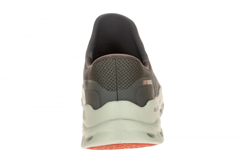 Skechers Glide Step Slipper Schuhe grau Herren SLIP-INS 233017