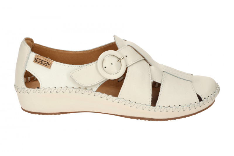 Pikolinos Vallarta Slipper weiß gelocht 655-0845