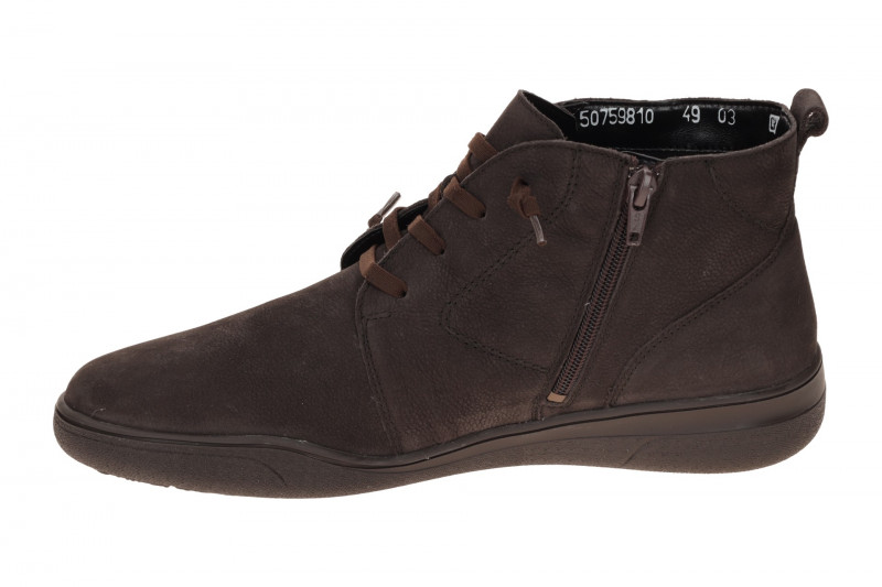 Waldläufer Linea Stiefelette braun Übergangsschuhe H-Weite 521801