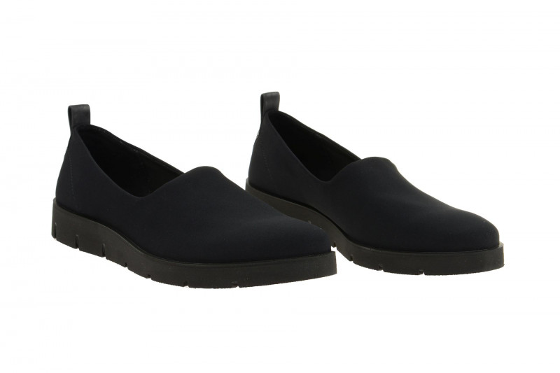 Ecco Bella Slipper schwarz Stretch