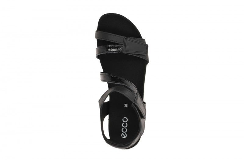Ecco Soft Sandalen schwarz Riemen 238803