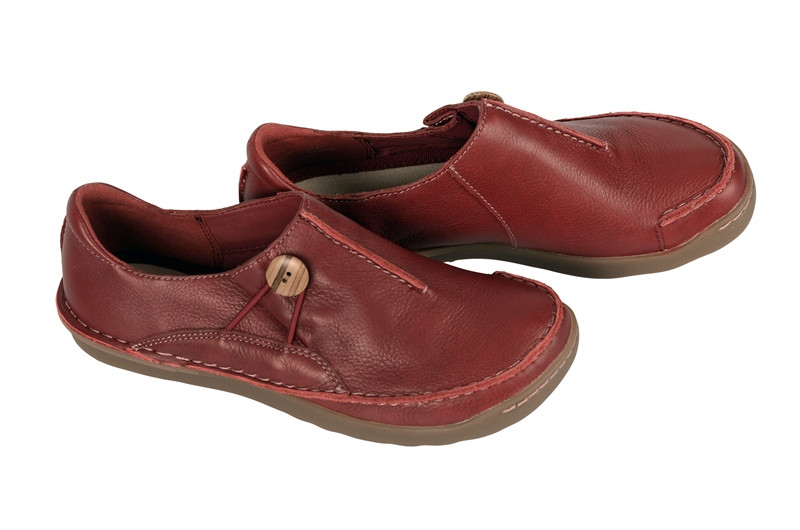 Clarks Faze Girl in rot Damen Slipper 20351543