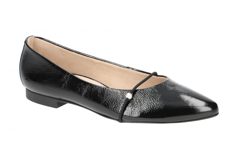 Paul Green Ballerinas schwarz Lack 2374