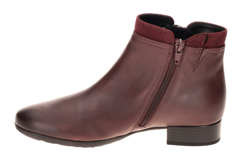 Gabor Stiefelette rot bordo H-Weite 8031.02.005
