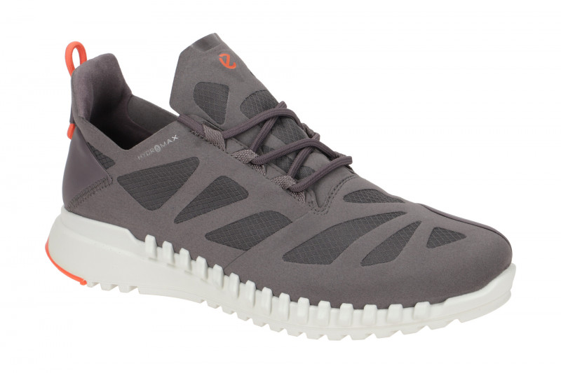 Ecco Zipflex Schuhe grau lila Damen Sneaker 803853