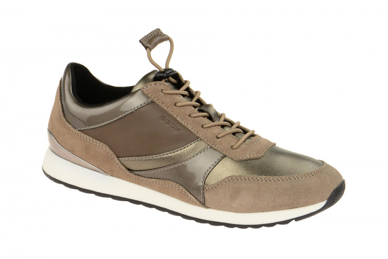 Geox Deynna Schuhe grau braun D746FE