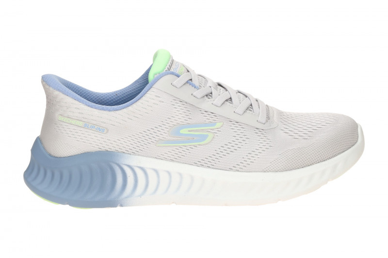 Skechers Go Walk Now Schuhe Sneakers grau SLIP-INS 125643