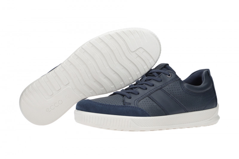 Ecco Byway Schuhe blau grau Herren Sneakers 501564