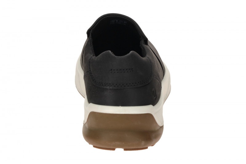 Ecco Byway Slipper Schuhe schwarz Nubuck 522824