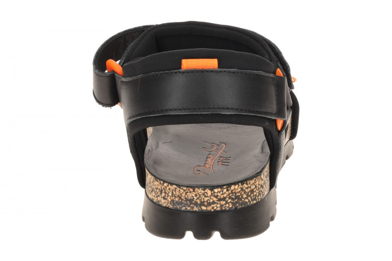 Panama Jack Seth C2 Herren Sandale schwarz orange