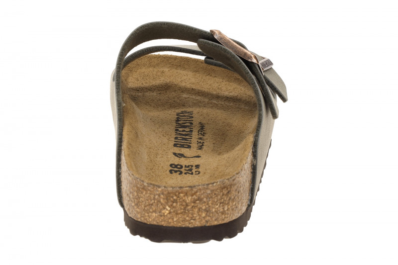 Birkenstock Arizona Pantolette grau stone SCHMAL 151213