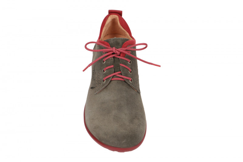 Think Kong Schuhe grau rot 6-86657-21