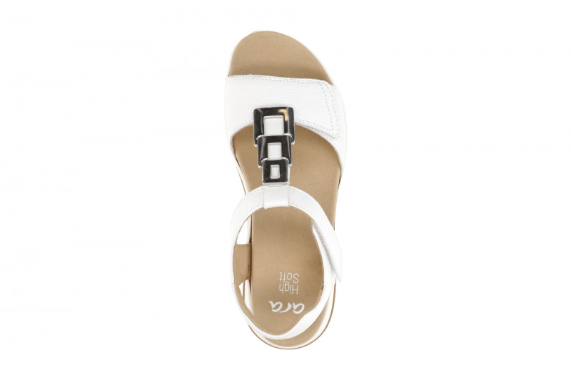 ara Osaka T-Steg Sandale weiß H-Weite 12-34804