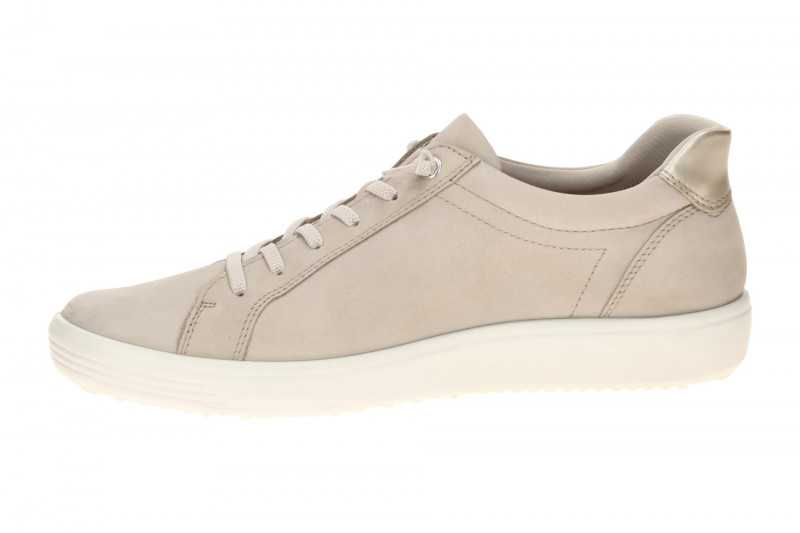 Ecco Soft 7 Schuhe Slipper grau Easy Slip Gummizug 490583