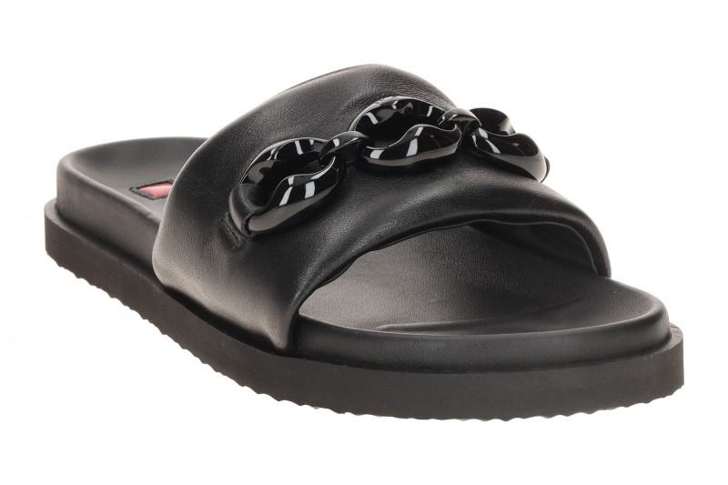 Högl Franka Pantolette schwarz Kette 0815