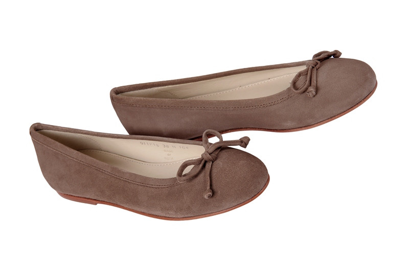 Geox Flower Schuhe braun Ballerina D11P18