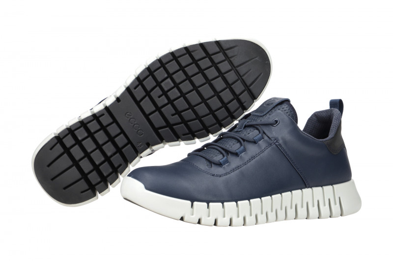 Ecco Gruuv Schuhe blau marine Herren Sneakers 525204