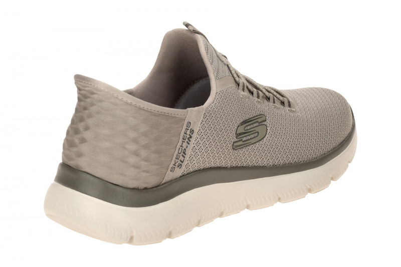 Skechers Summits Schuhe grau taupe SLIP-INS 232457