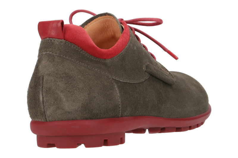 Think Kong Schuhe grau rot 6-86657-21