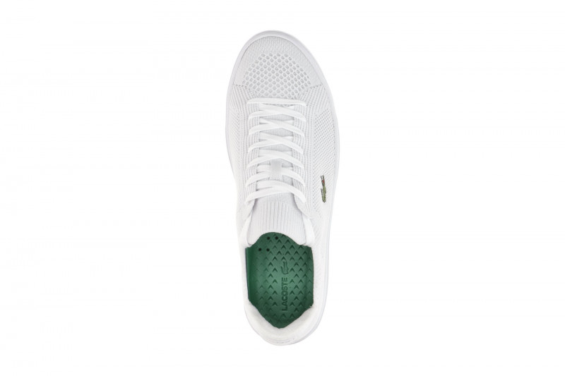 Lacoste La Piquee Schuhe weiß Stoff Sneaker 0004