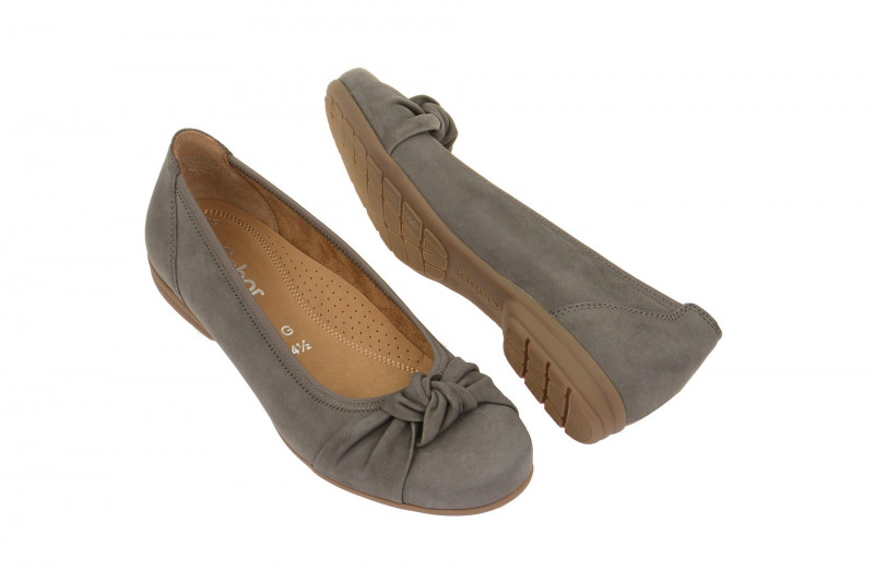 Gabor Florenz Pumps grau Nubuck 02.643.31