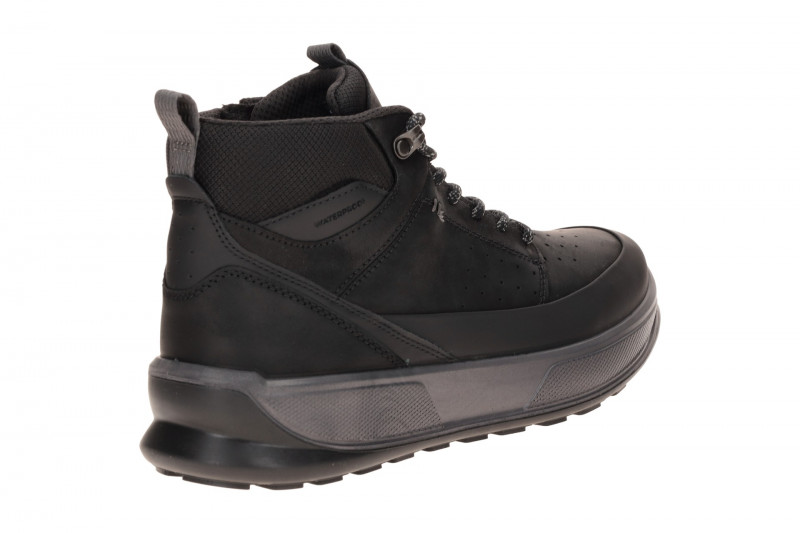 Ecco Byway Schuhe Stiefel schwarz Nubuck Waterproof 522864