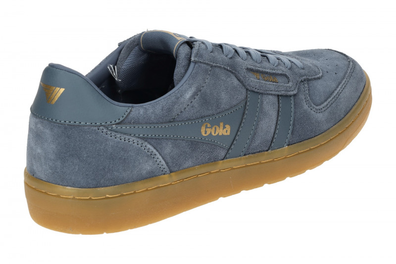 Gola Hawk Suede Schuhe Sneakers blau Damen CLB571