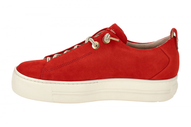 Paul Green Sneaker Plateau Schuhe rot salsa 5017