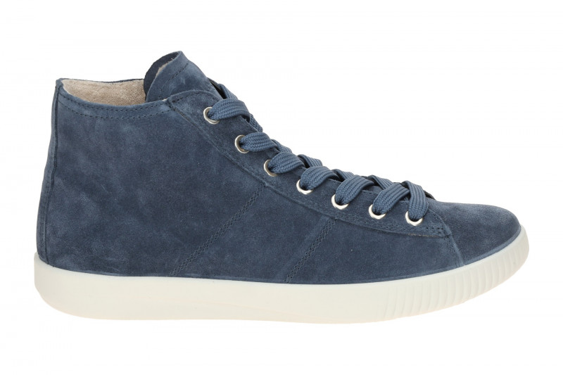 Legero Silence Schuhe Mid-Sneaker blau Velour 436
