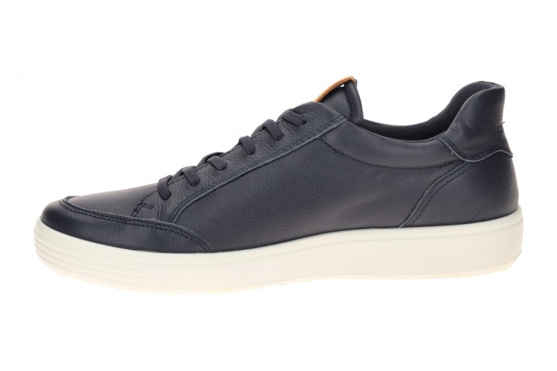 Ecco Soft 7 Schuhe blau Herren Slipper Easy Entry 490574