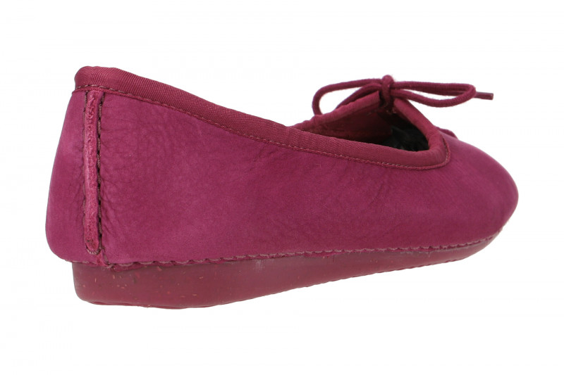 Clarks Freckle Ice Ballerina lila Nubuck
