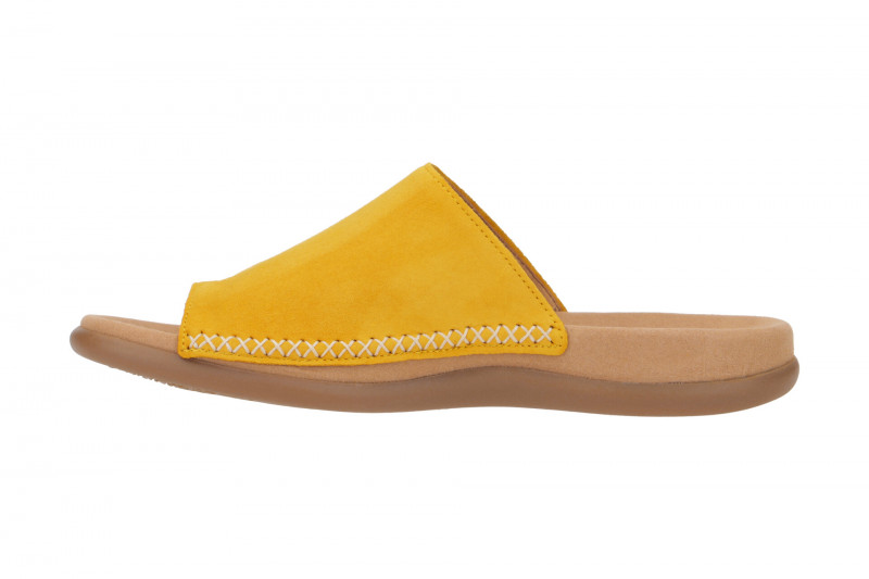 Gabor Zehentrenner Pantolette gelb sun