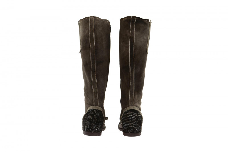 Charme Stiefel braun schwarz kombi 570AK