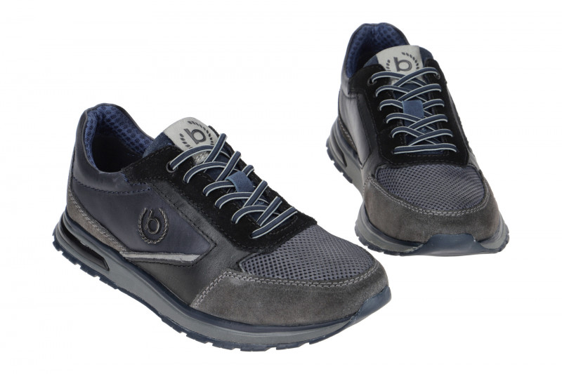 bugatti Cunio Schuhe Sneakers blau grau A6V01