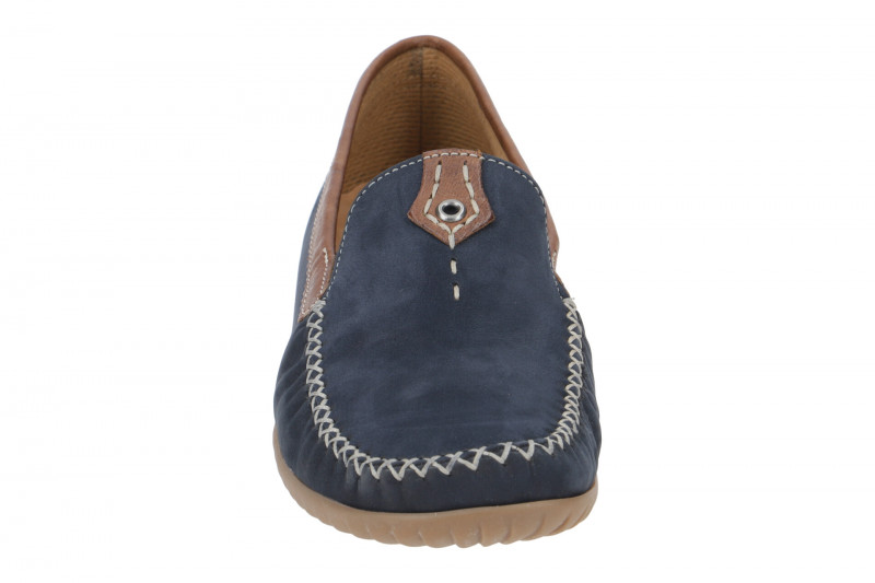 Gabor Schuhe Soft Mokassin blau 86.090.46