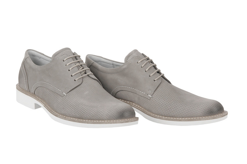 Ecco Biarritz Schuhe moon rock grau