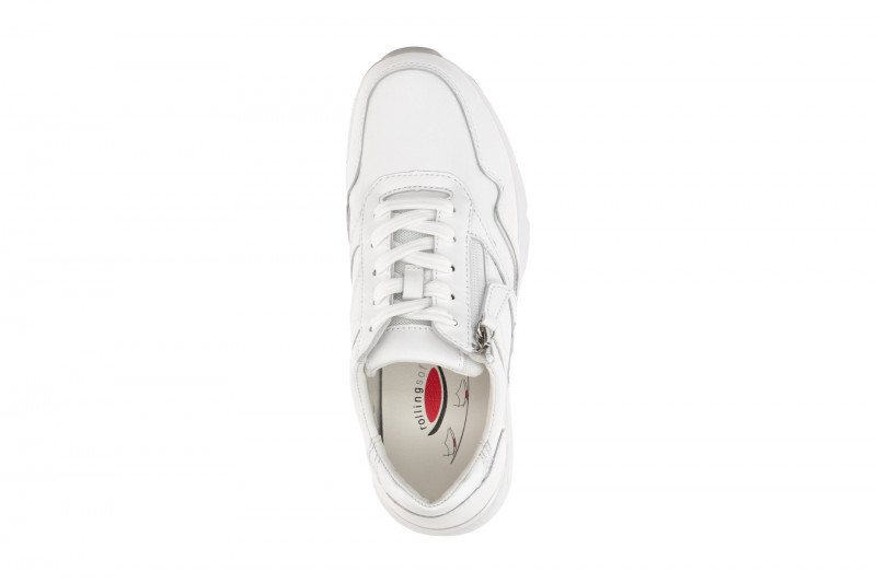Gabor RollingSoft Schuhe weiß Glattleder 86.896.51