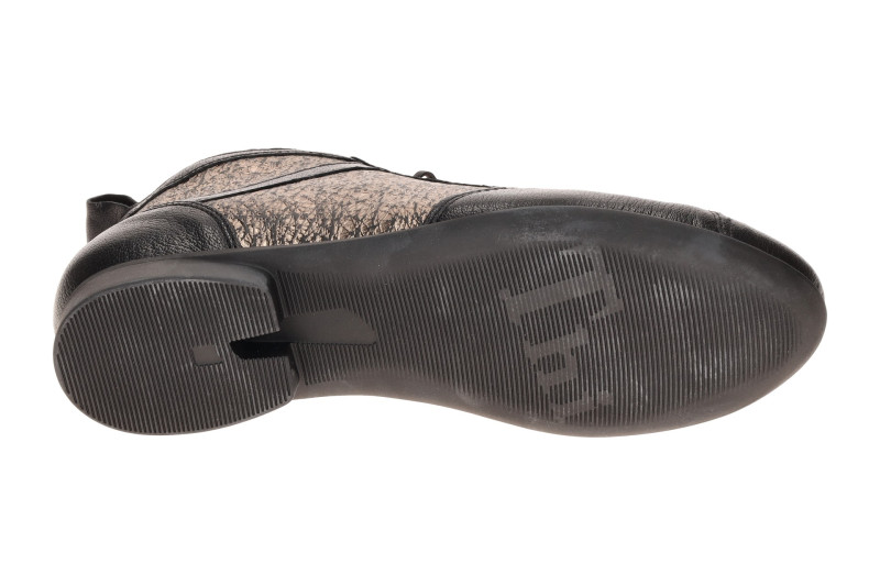 Think Guad 2 Schnür Stiefeletten schwarz gold metallic 618