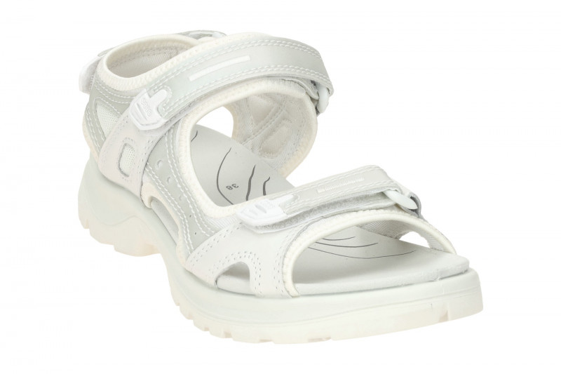 Ecco Offroad Damen Sandale weiß Effekt
