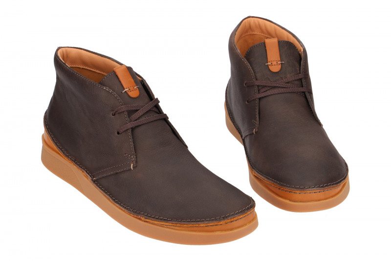 Clarks Oakland Rise Schuhe dunkel-braun