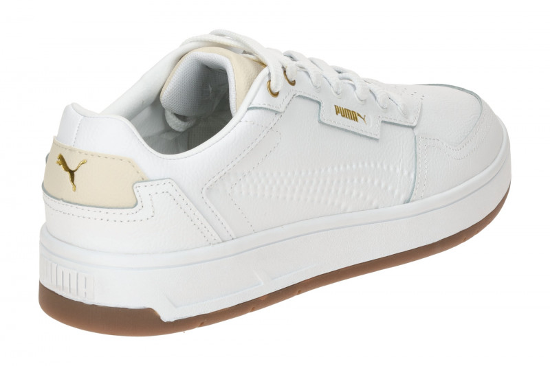 Puma Court Classic Lux white Sneaker weiß Sport 395019