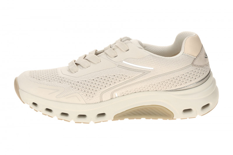 Gabor RollingSoft Schuhe beige Mesh Häkeloptik 86.984.23