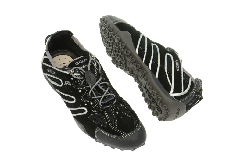 Geox Snake Damen Sneaker schwarz - D1112V