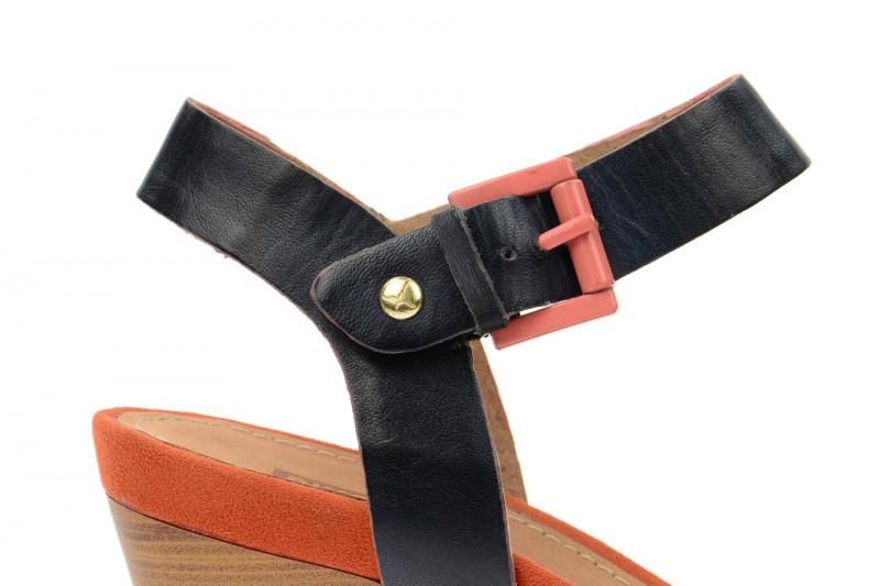 Pikolinos Bali Sandale blau orange W0A-0593