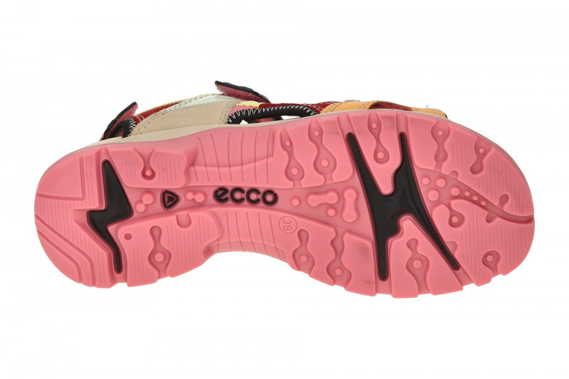 Ecco Offroad Sandale bunt pink Patchwork 822213